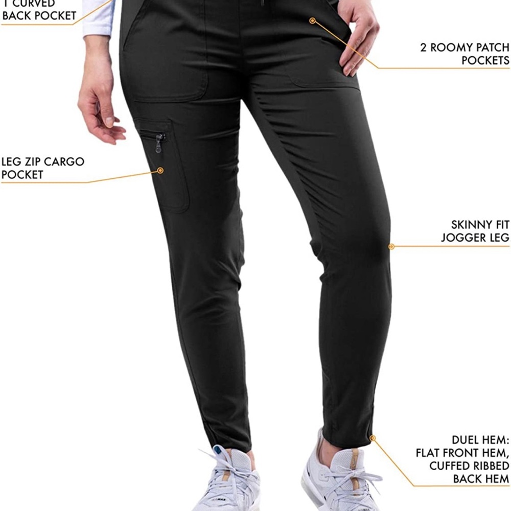 Adar Pro Modern Athletic Scrub Set for Women -